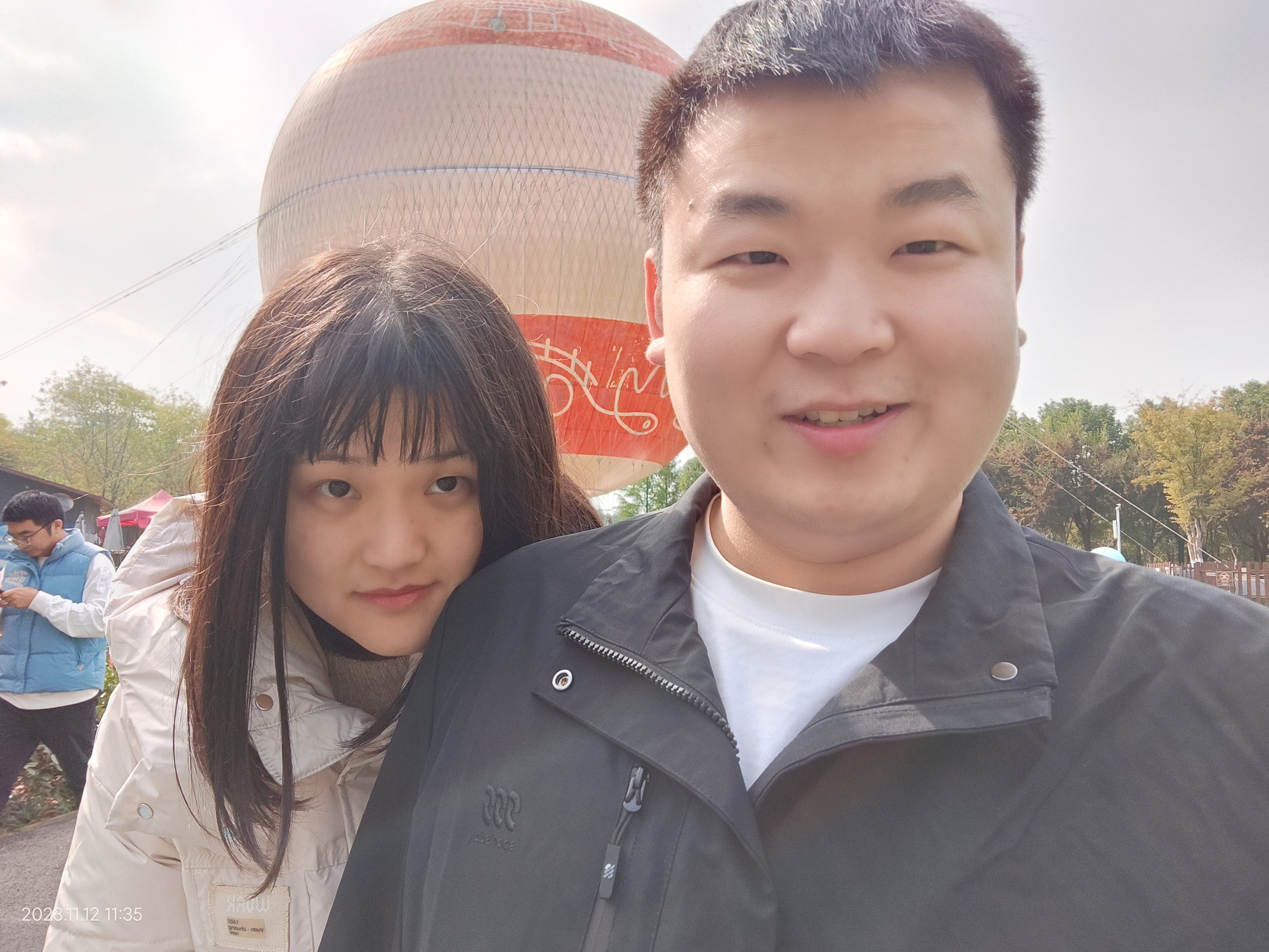 美美的自拍一张